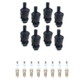 Set of 8 Ignition Coils & Spark Plugs for GMC Sierra 1500 V8