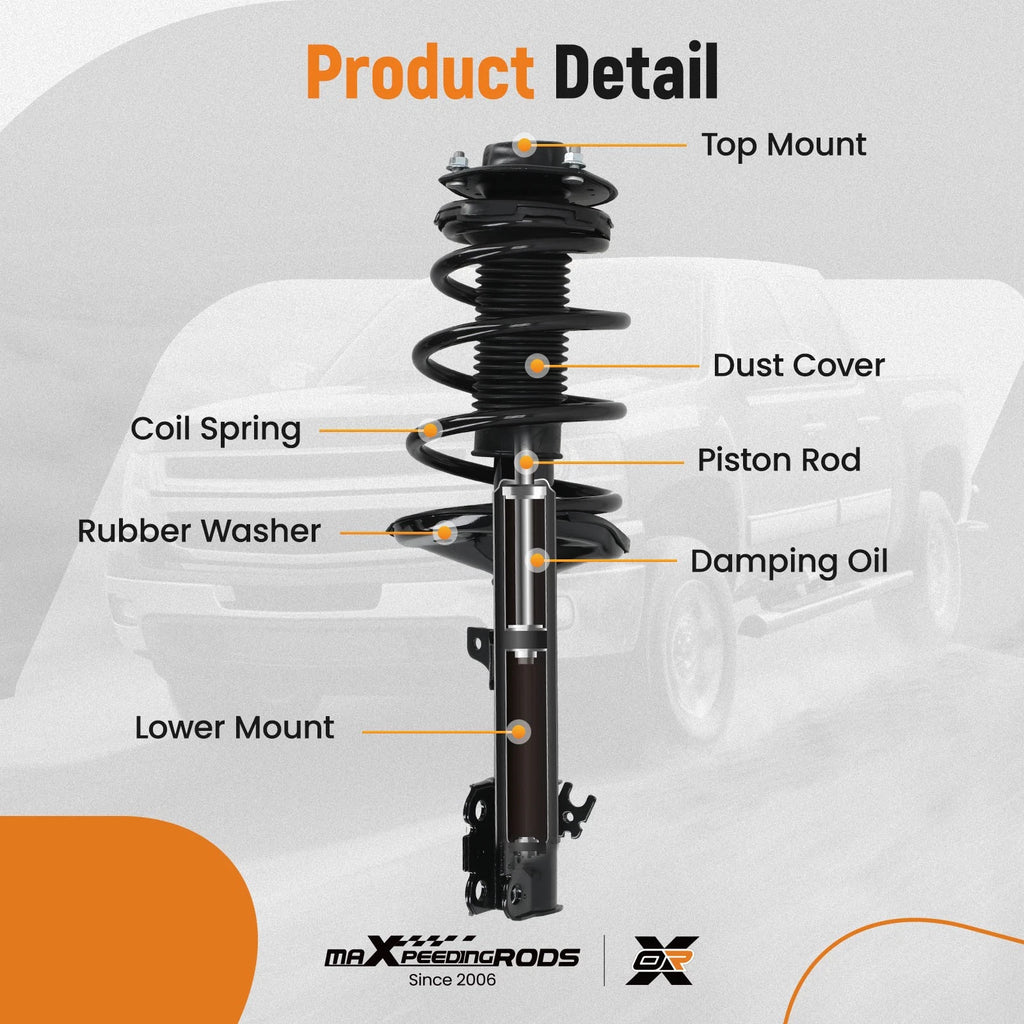 Front Quick Complete Strut & Coil Spring Assemblies for Lexus RX300 (1999–2003)