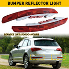 Set of 2 Rear Taillight Bumper Reflectors for Audi Q5 (2009–2016)