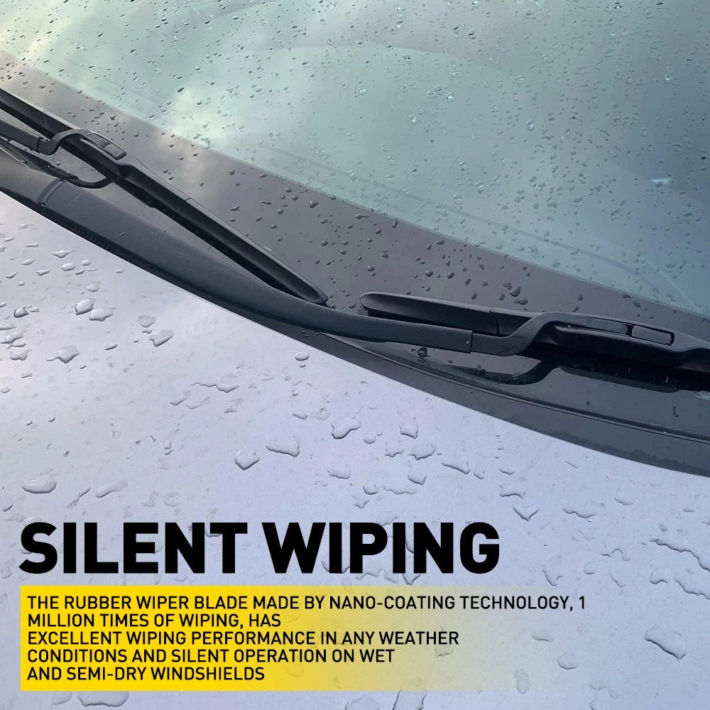 Set of 2 Windshield Wiper Blades for Nissan Armada (2017–2022) 14" 19"