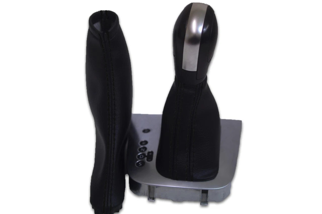 E Brake Boot Cover for VW Jetta (2011–2018) Synthetic Leather Black
