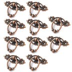 10X Zinc Alloy Cabinet Pulls for Antique Door