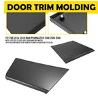 2X Front Driver Side Door Molding Trim for Ram ProMaster 1500-3500 (2014–2018)
