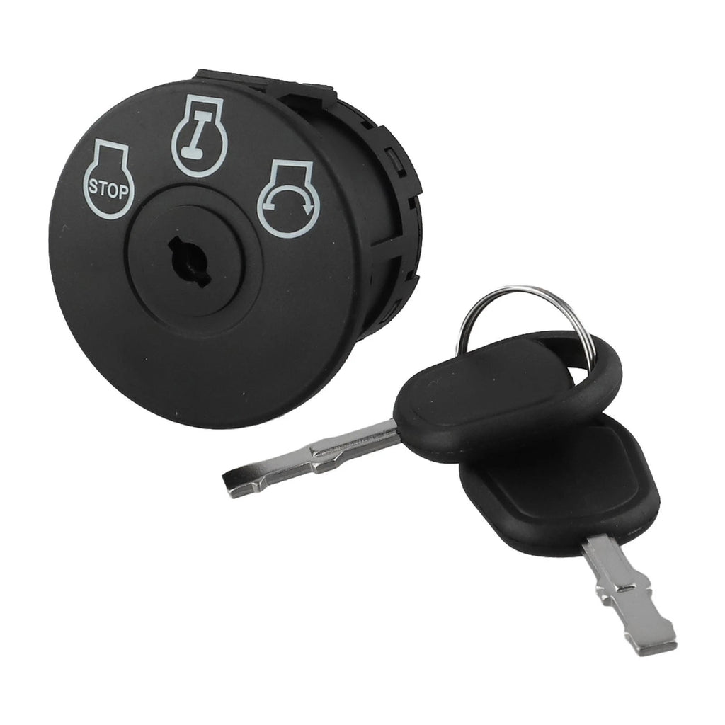 Ignition Switch with Key for Riding Lawn Mowers (92504228)