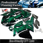 Forged Carbon Fiber Fairing Kit for Kawasaki Ninja ZX6R (2005–2006)