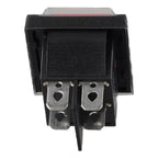 2X Waterproof 2 Pole Rocker Switch with 4 Pin Blade Terminal 16A/250V