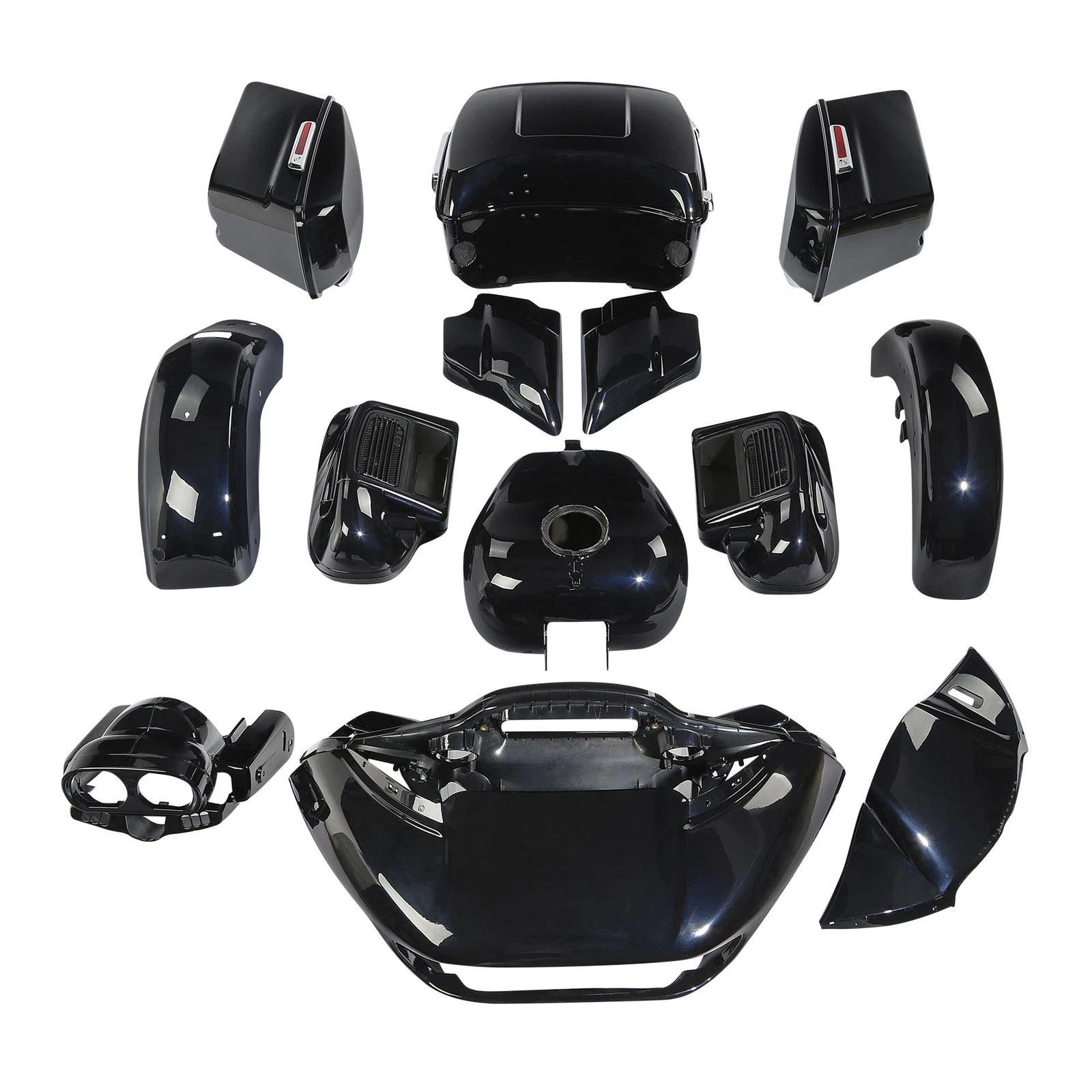 Fairings Bodywork Kit for Harley Touring Road Glide (2015–2024) Midnight Blue