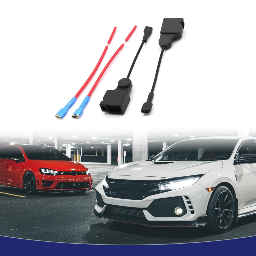 Set of 2 Car Horn Speaker Adapter Wiring Harness for Toyota