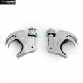 Chrome 39mm Windshield Clamps for Harley Dyna Sportster XL 883 1200 (1991–2023)
