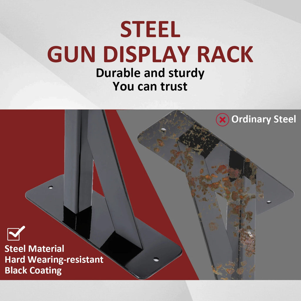 Gun Rack for Vertical Carbine and Shotgun Display (Universal)