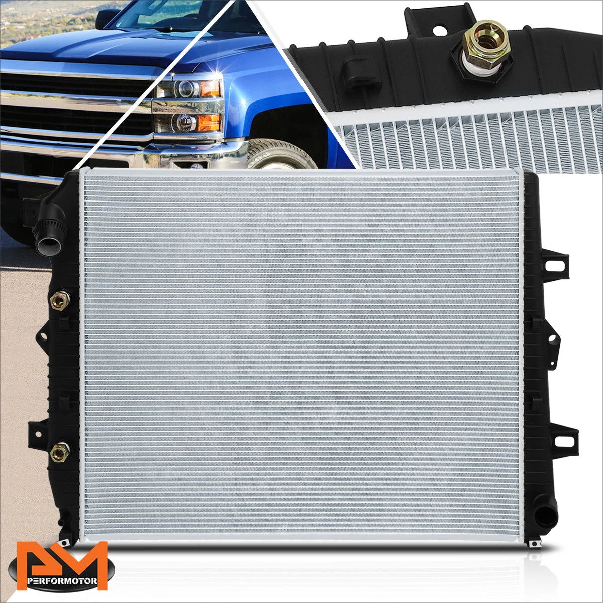 Aluminum OE Style Radiator for Chevy Silverado/GMC Sierra 2011–2016 DPI-13244