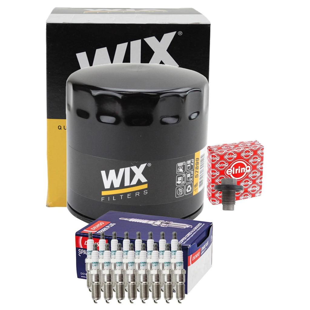 Wix Engine Oil Filter & Denso 16 Iridium TT Spark Plugs for 300 Commander (2006–2010)