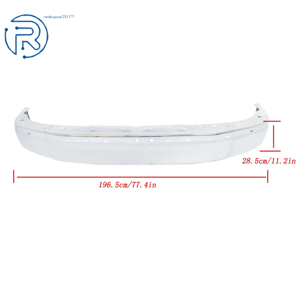 Front Bumper Face Bar for Chevy Express GMC Savana 2500 3500 (2003-2025)
