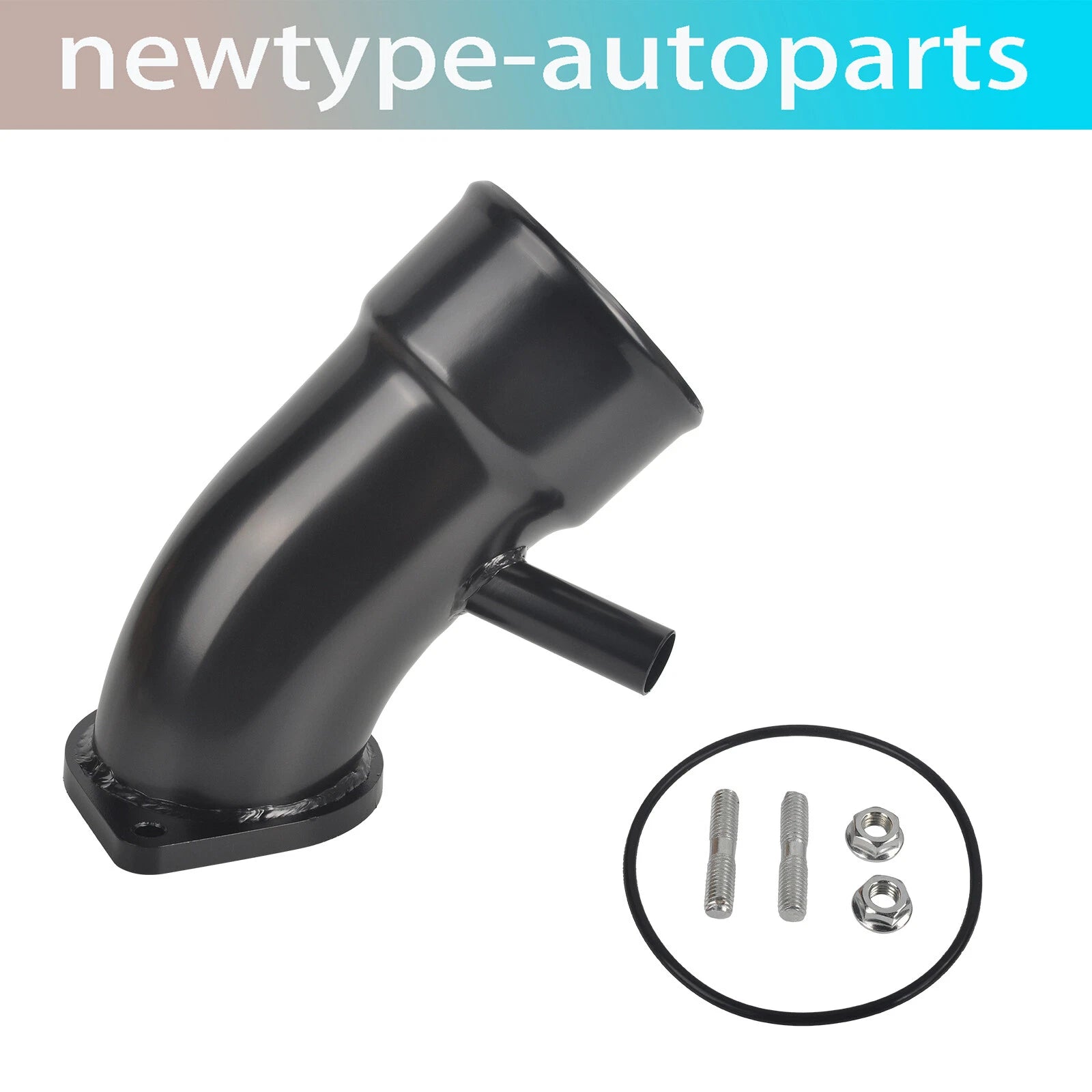 3.5" Stainless Turbo Intake Horn Kit for GM 6.6L L5P Duramax (2017–2019)