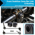 Set of 4 Front Stabilizer Sway Bar Link & Bushing for BMW X5 E70 X6 E71
