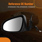 Heated Left Rear View Mirror for Toyota Camry (2012–2014) 8790906410-PFM