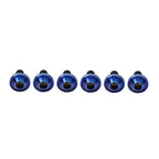 6 x M6x10mm Titanium Alloy Torx Head Bolts for Bike Motor