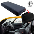 Center Console Armrest Cover for Dodge Nitro (2007–2011) Black Leather
