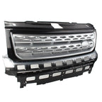 ABS Silver Front Grille Bumper Mesh for Land Rover Freelander 2 (2010-2016)