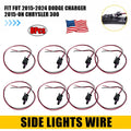 8X Side Marker Light Wiring Harness Connector for Dodge Charger (2015–2024)