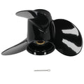 Aluminum Boat Propeller for Evinrude 40-75HP (1975–2005) 15" Pitch 3 Blade