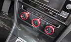 Air Conditioner Control Switch Knob Ring for VW Golf GTI (2015-2024)