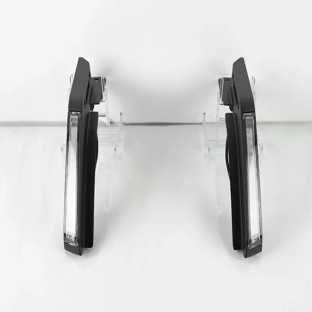 White Amber Hood Trail Marker Lights Turn Signal Lamps for Ford Bronco (2021–2024)