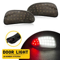 2X White Red LED Side Door Panel Courtesy Light for Ford F-150 (1997–2003)