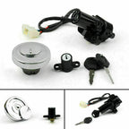 Ignition Switch Gas Cap Cover Lock Key Set for Yamaha XVS950 V-Star (T9)