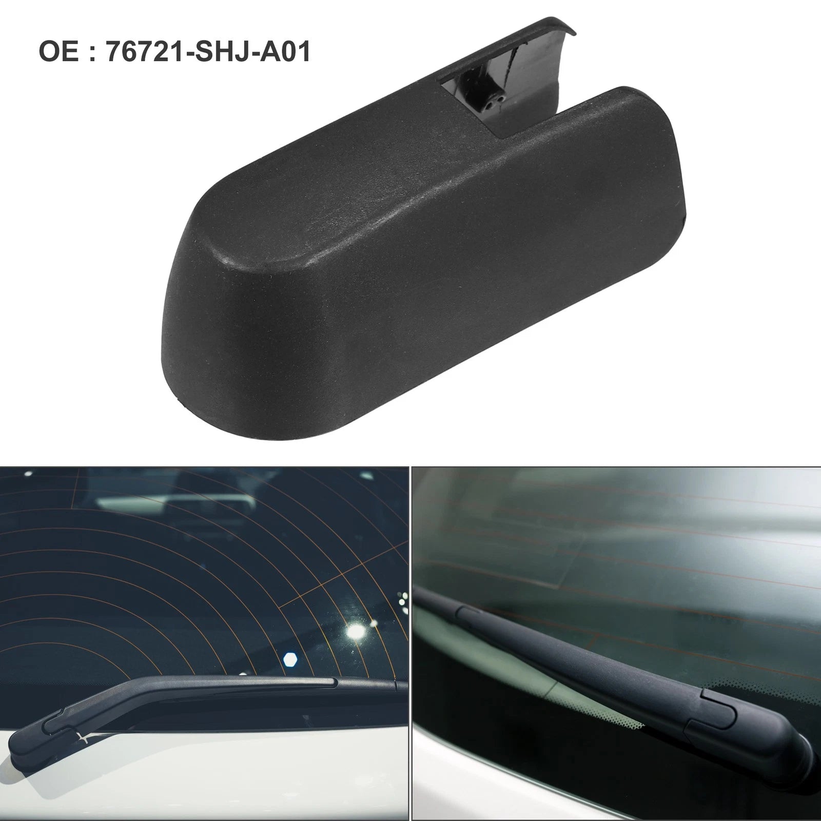 Rear Windshield Wiper Arm Nut Cover Cap for Honda Odyssey (2005–2010)