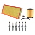 Wix Air Oil Filters & NGK Spark Plugs Kit for Cayenne Q7 Touareg (2003–2010)