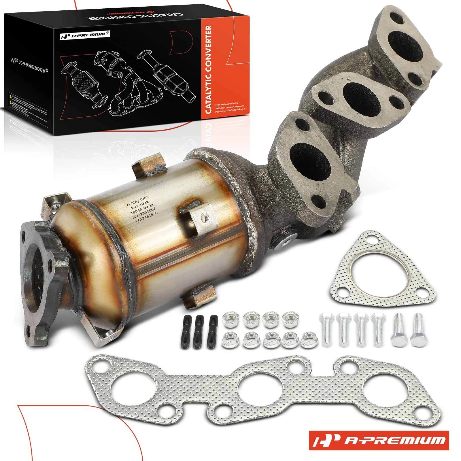 Catalytic Converter Right for Nissan Frontier Xterra (2002–2004)