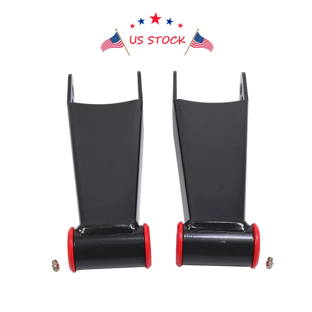 3" Rear Drop Shackles for Chevy Silverado GMC Sierra 3500HD 1500HD (2001–2010)