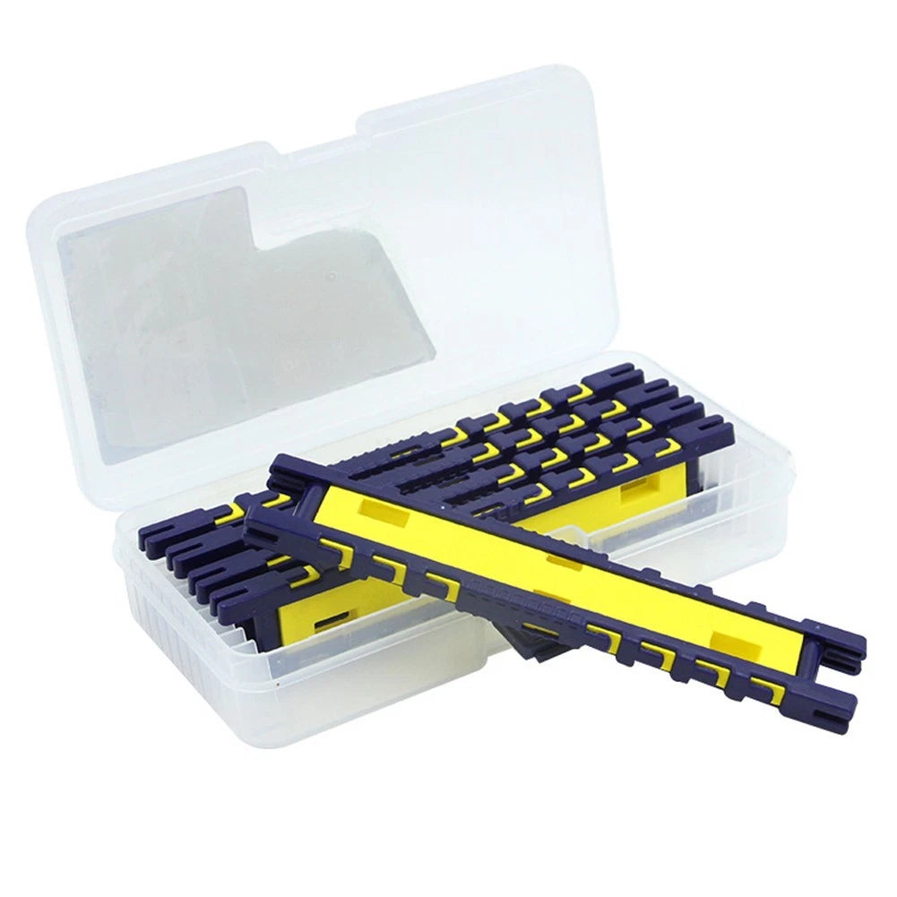 Fishing Line Winding Board Set of 5 with Carrying Case