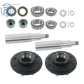 Set of 2 Trailer Hub Kits for Aelx 7000lbs (Fits 8 x 6.5")