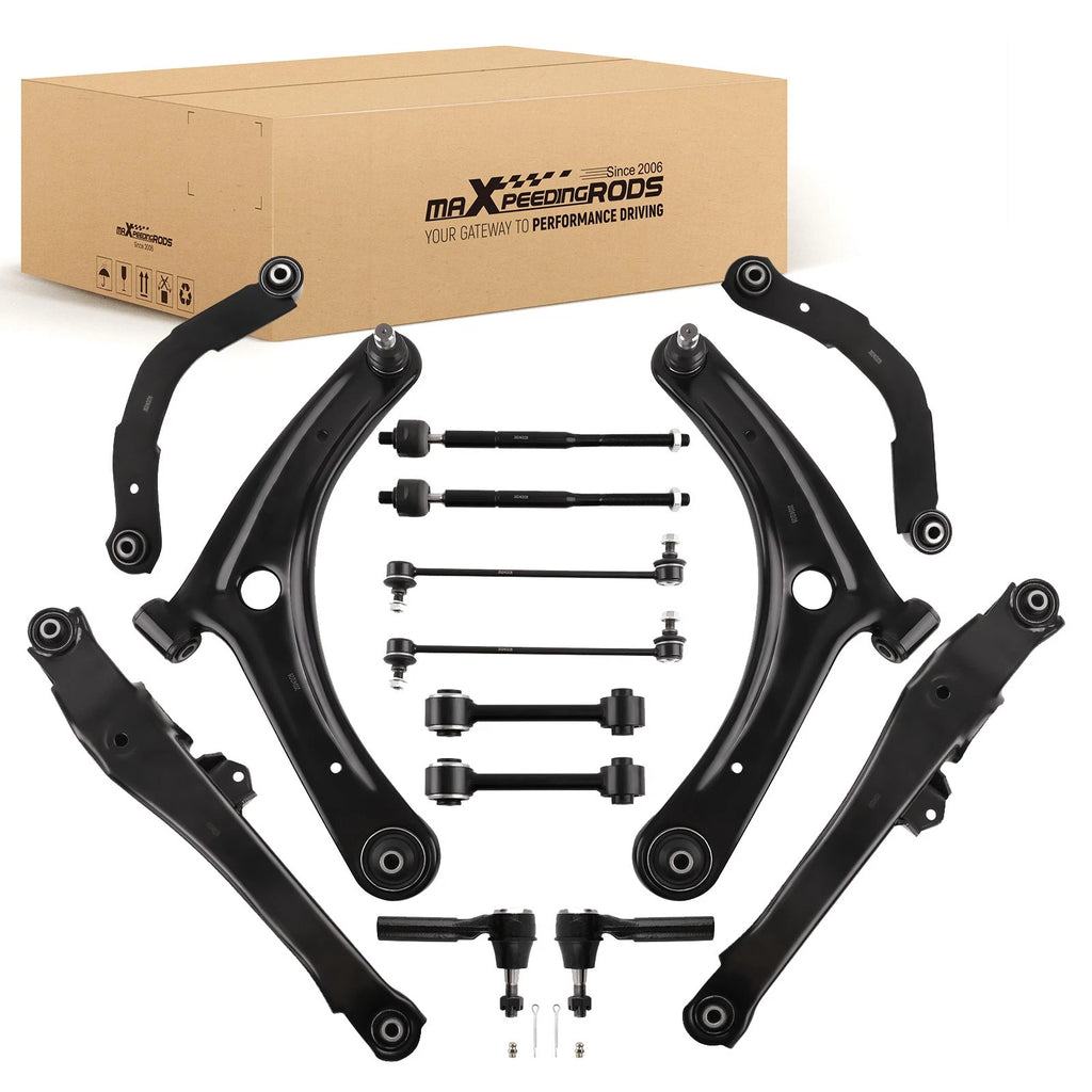 Front Lower Rear Control Arm Sway Bar Tie Rod for Jeep Compass Patriot (2007–2017)