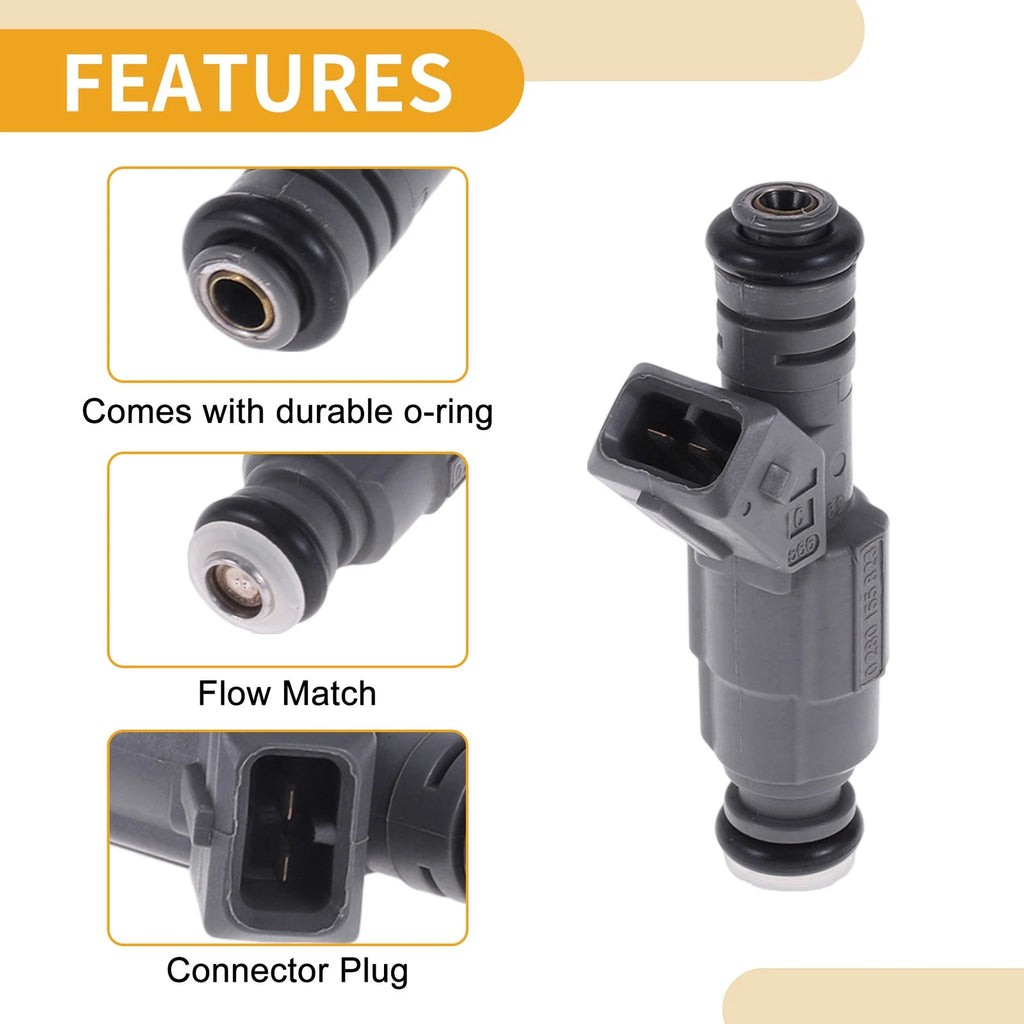 Fuel Injector No.0280155823 for BMW 540i (E39) V8 4.4L (1999–2003)