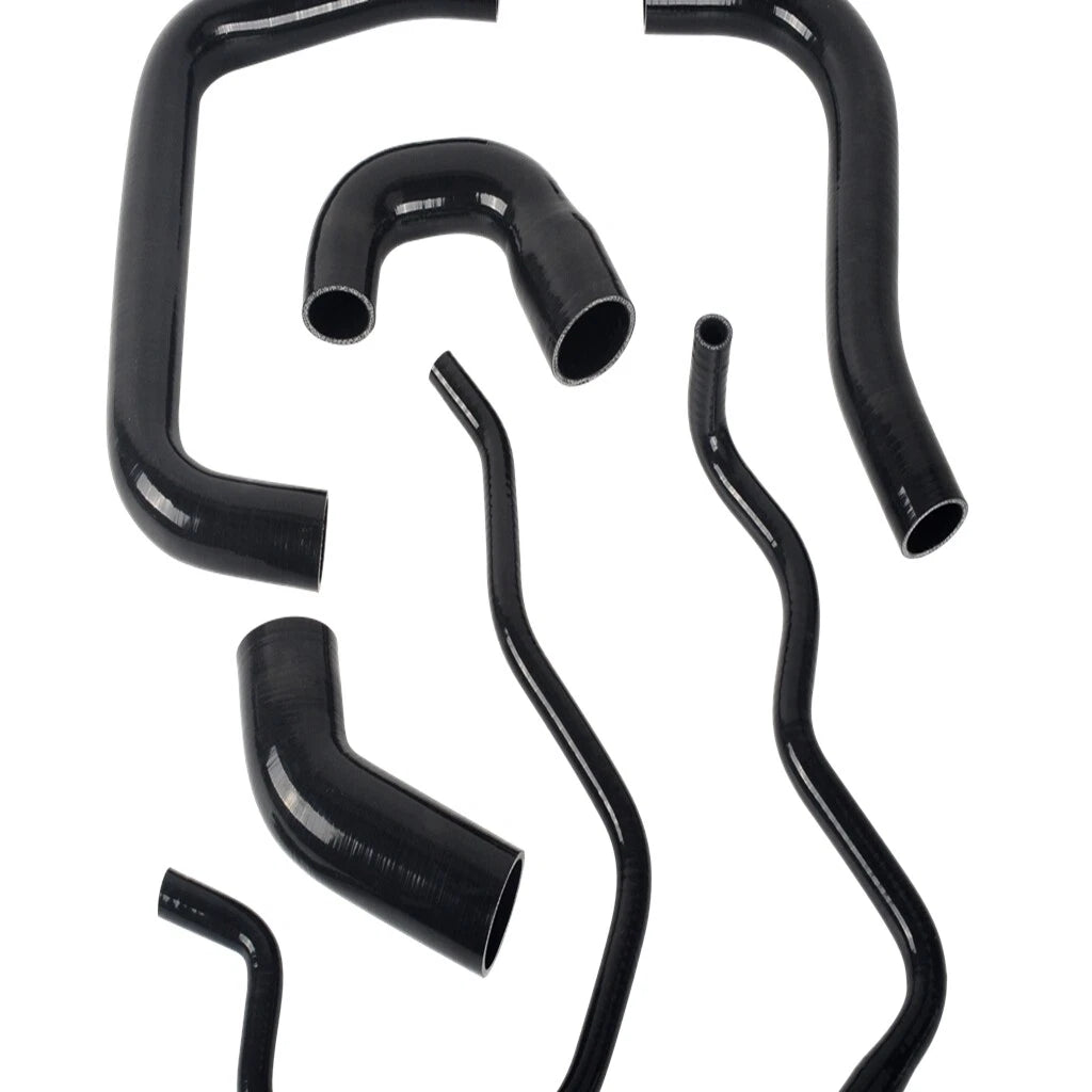 Black Silicone Coolant Hose Kit for GM 6.6L Duramax (2006–2010)