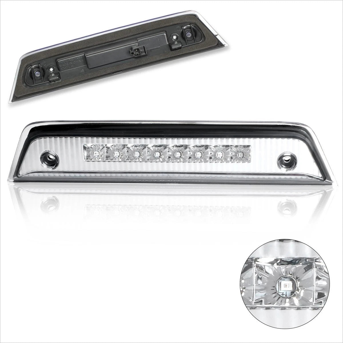Full LED 3rd Tail Brake Light for Dodge Journey (2010–2016) Chrome