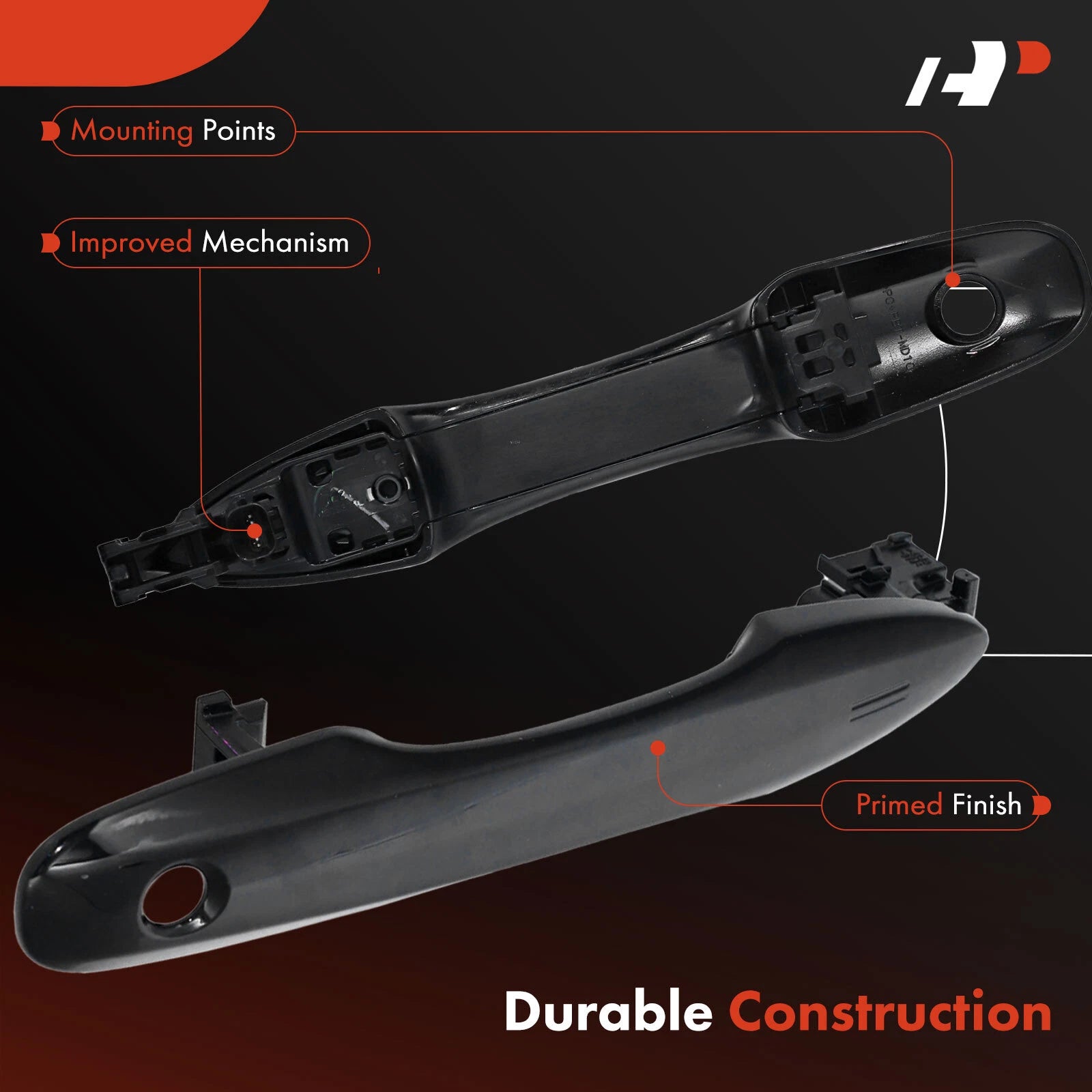 Front Left Exterior Door Handle for Toyota Camry (2018–2022)