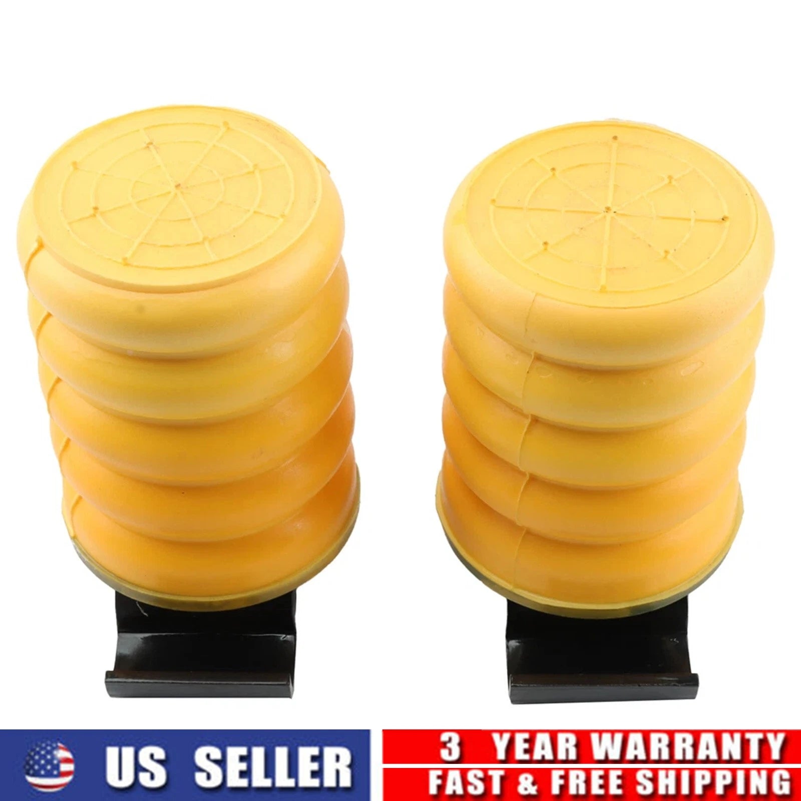 2X Air Helper Spring SSR61054 for Nissan Frontier, Toyota Tacoma, TITAN XD, Tundra