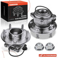 2X Rear Wheel Hub & Bearing Assembly with ABS for Chevy Equinox (2007–2009)