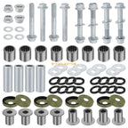 Front Upper & Lower A Arm Bushings Seals Kit for Suzuki Z400 (2003–2008)