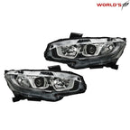 Halogen Headlight with LED DRL for Honda Civic (2016–2020)