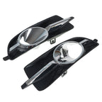Set of 2 Fog Light Covers for Buick LaCrosse (2010–2013) Glossy Black
