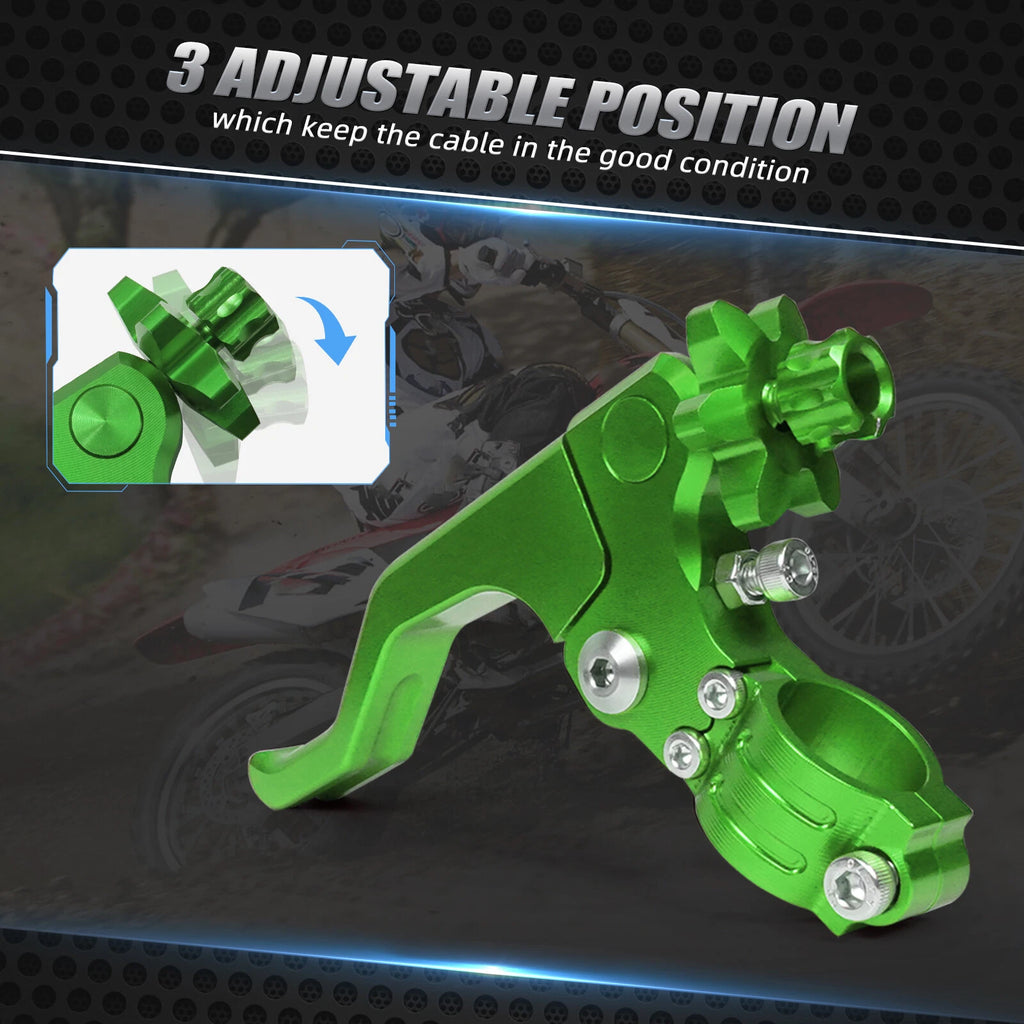 CNC Short Clutch Lever Perch Assembly for Kawasaki KX 65 80 85 100 125 250 500