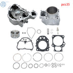 Cylinder Rebuild Kit + Cylinder Head + Piston 12200-HP7-A01 for Honda TRX420 (2007–2014)