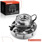 Front Wheel Hub & Bearing Assembly w/ ABS for Chevy Silverado 3500 HD (2001–2019)