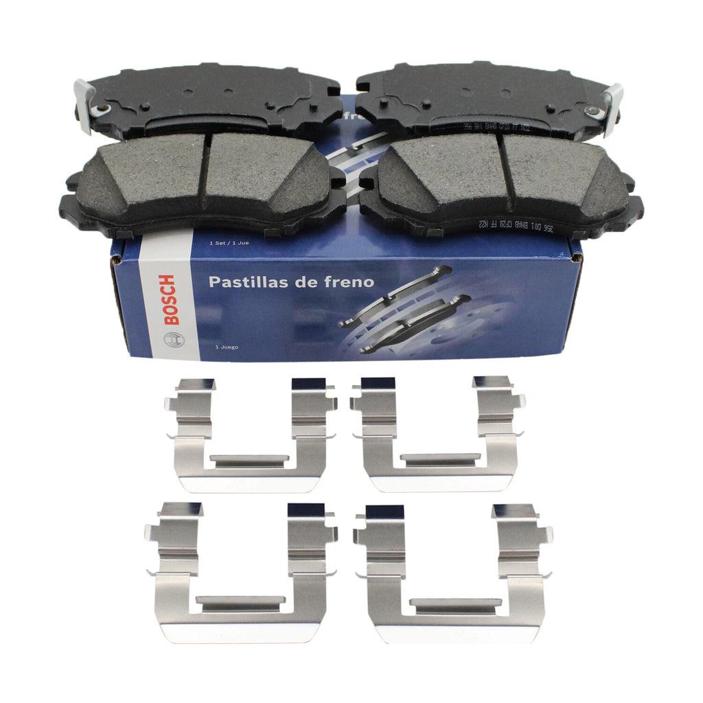 Bosch Front Blue Brake Pads w/ Hardware for