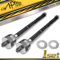 2X Inner Tie Rod End for Ford Expedition Lincoln Navigator (2003–2006)